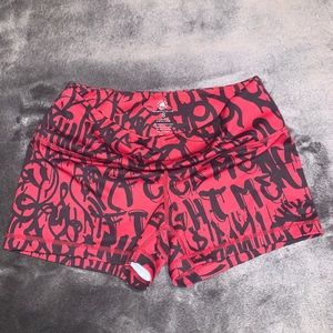 Feed Me Fight Me Booty shorts